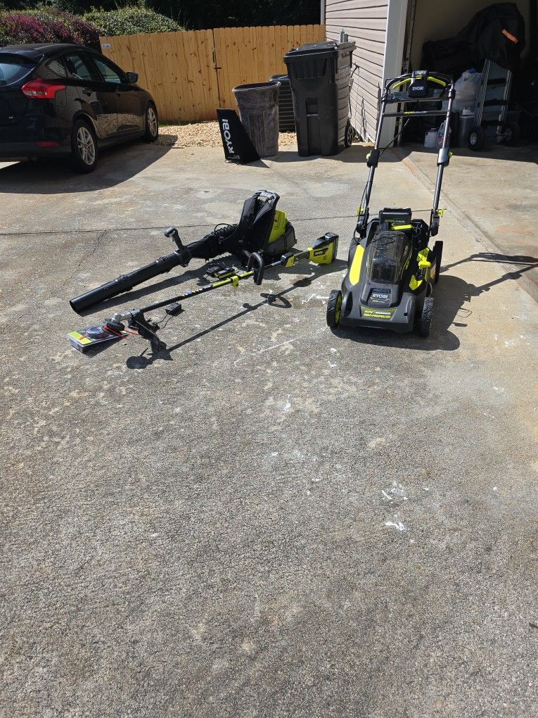 Ryobi Battery Lawn Equipment