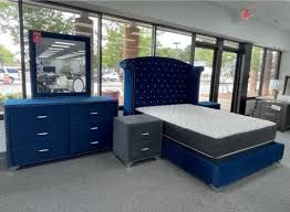 JUST IN!! Modern Bedroom Sets – $0 Down Financing + Free Home Delivery!