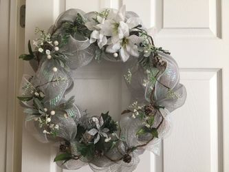 Hand made wreath. One of the best ones I have done.
