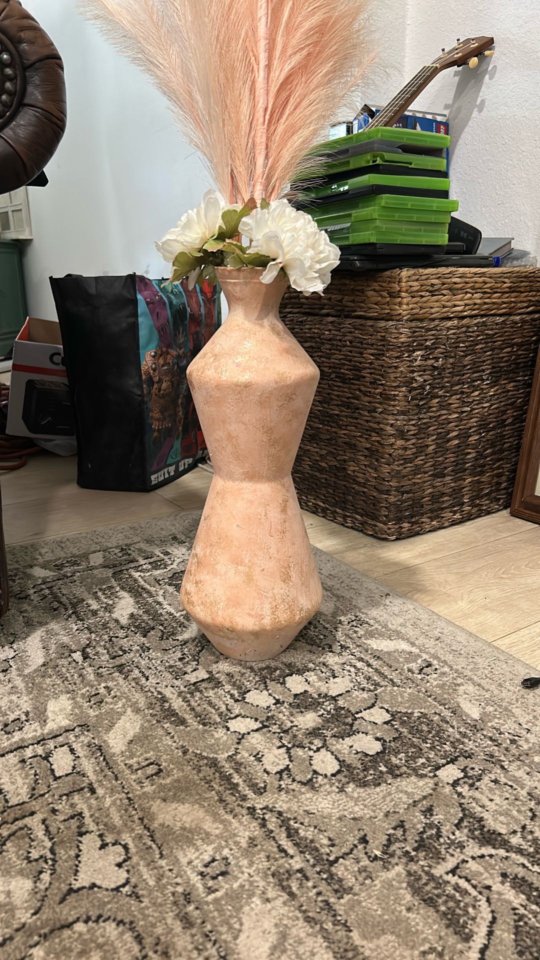 Fake Pompous Grass And Base