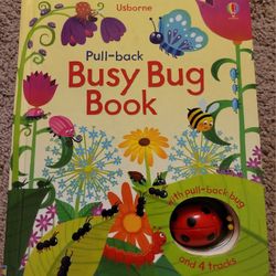 Usborne Pull-back Busy Bug Book