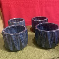 $5 Each | Modern Ceramic Planter | Cache Pot With Convertible Drainage
