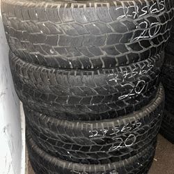 Set of LT 275/65/20 Cooper 