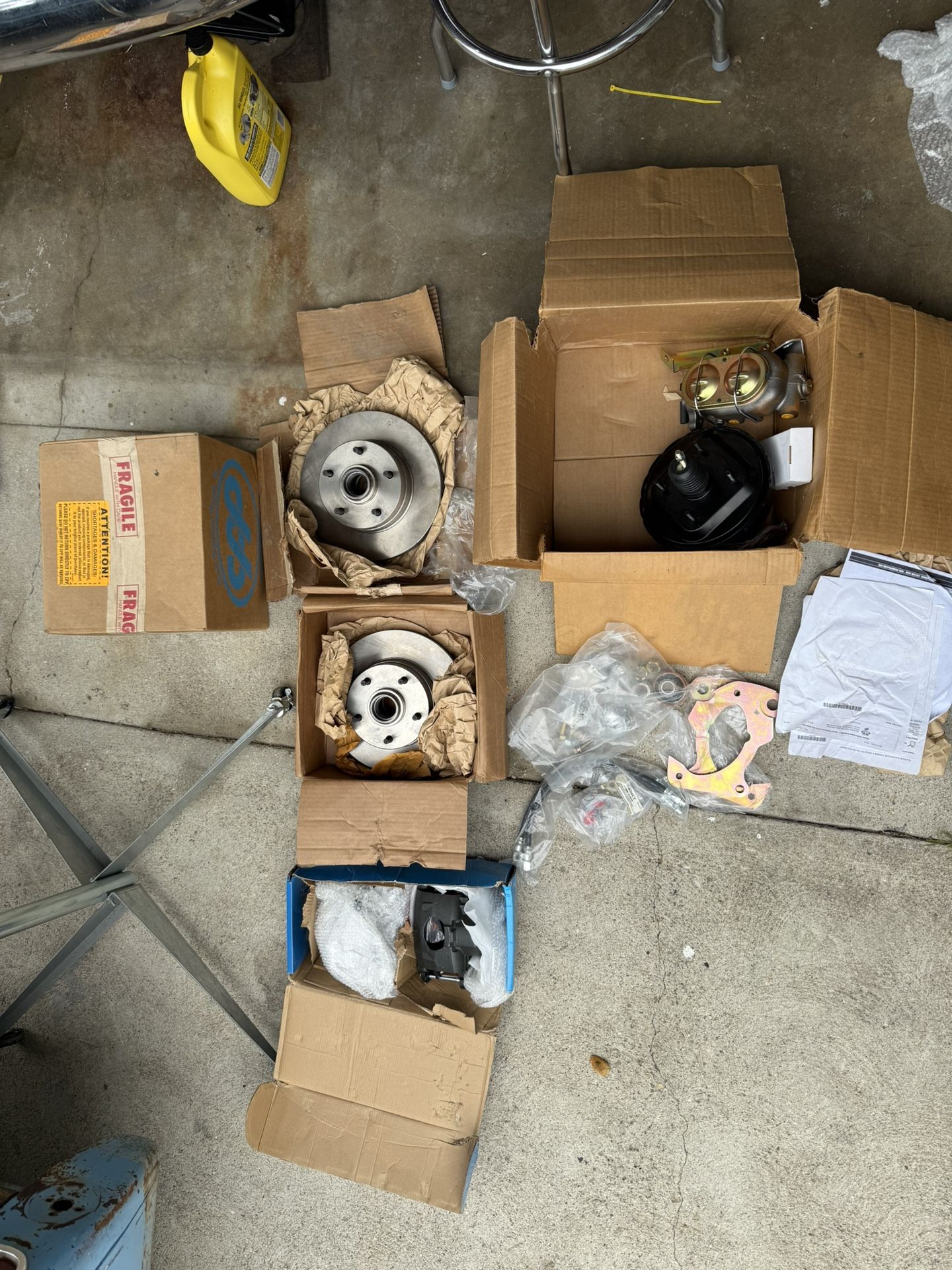 Front Disc Brake Kit For 63-66 Chevy C10 $650 Or Best Offer