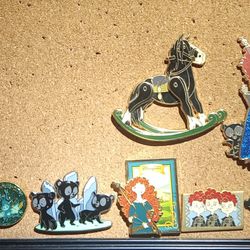 Authentic Disney Pixar Princess Merida Lapel / Enamel Pins