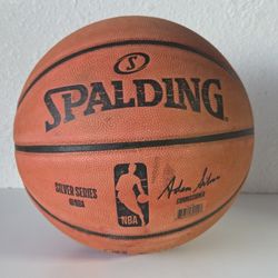 Spalding Adam Silver NBA Game Replica Series Basketball Full Size