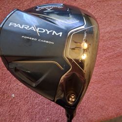 New callaway paradym driver and cover