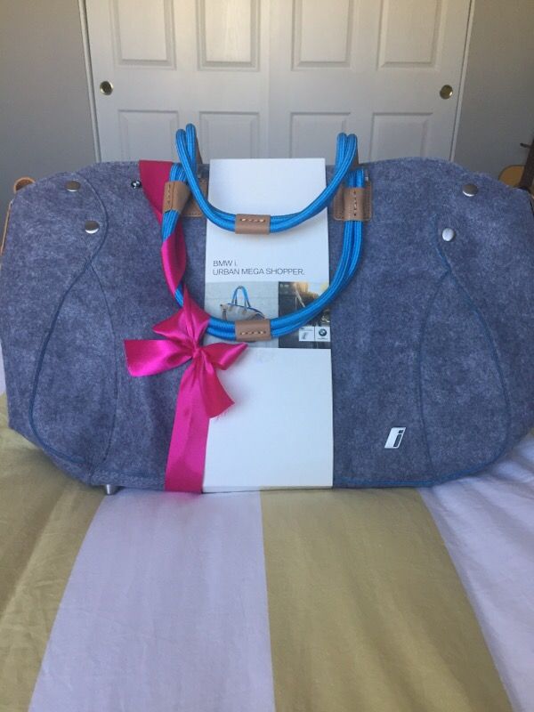 BMW i Urban Mega Shopper bag / tote / handbag ***RARE DISCONTINUED*** (brand new-unused)