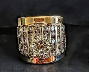 Custom Diamond & Gold Ring