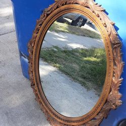 Antique Ornet Mirror