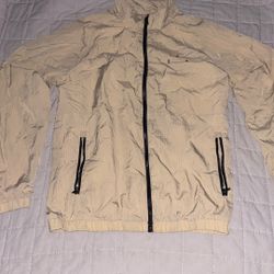 Yellow Jordan Windbreaker Zip Up 
