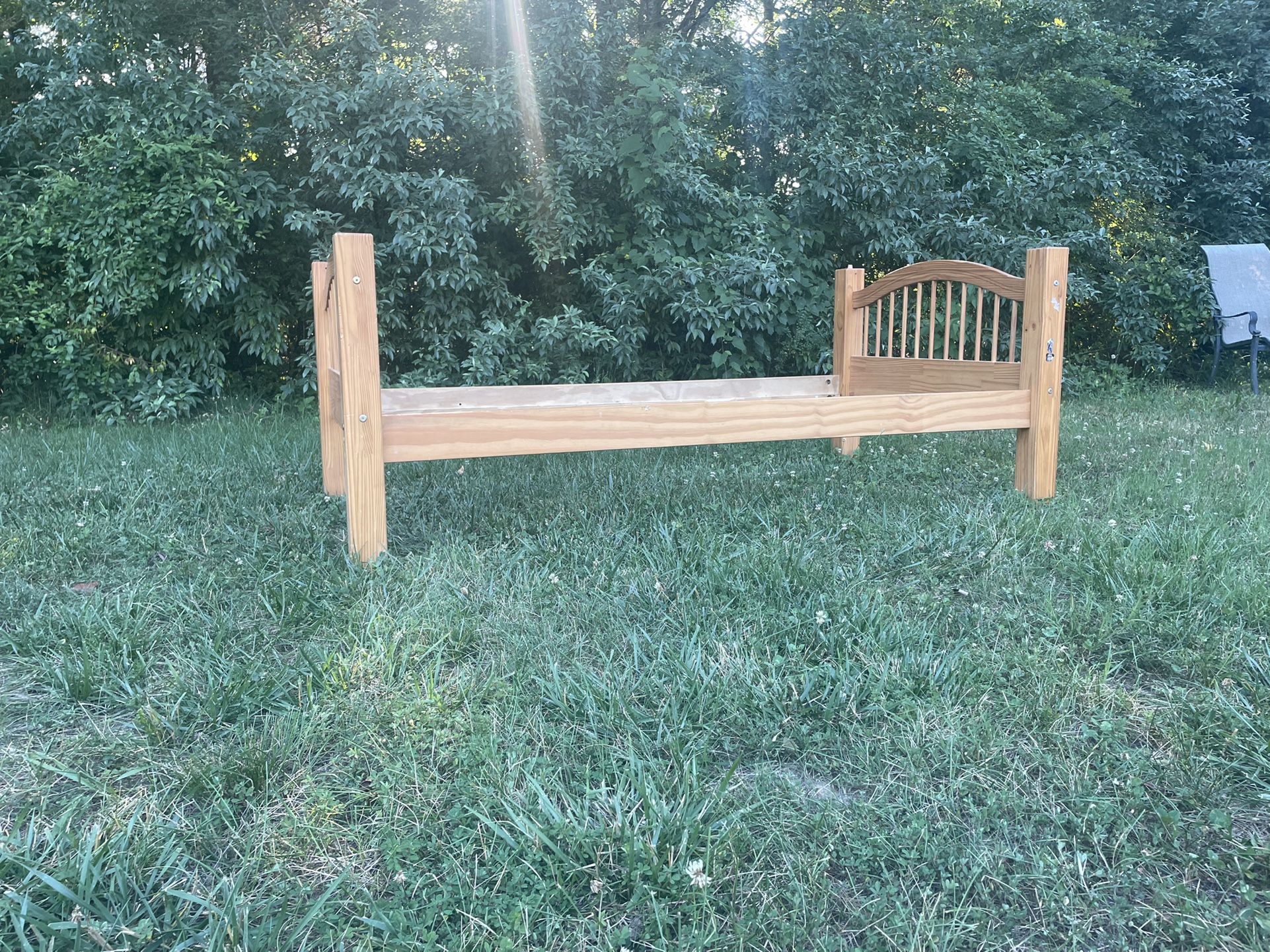 Twin Bed - Wood