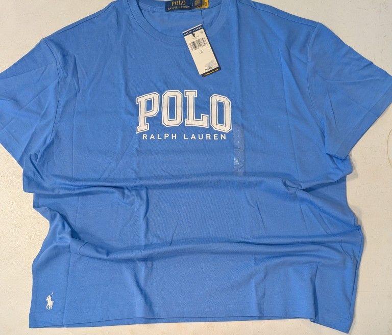 New men's polo Large short sleeve shirt