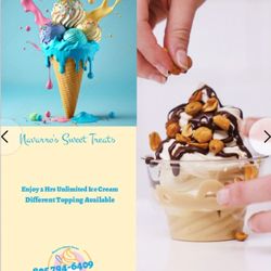 Ice Cream Sundea Bar For Your Event