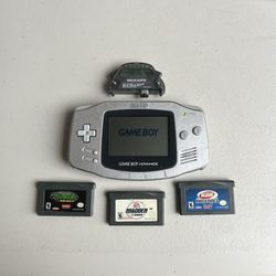 Game Boy Advance Platinum Silver