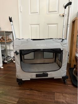 Pet carrier on wheels XL
