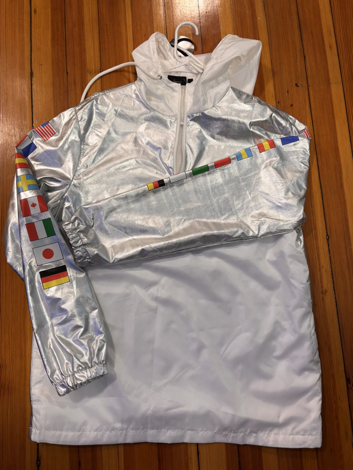 NASA Silver Windbreaker