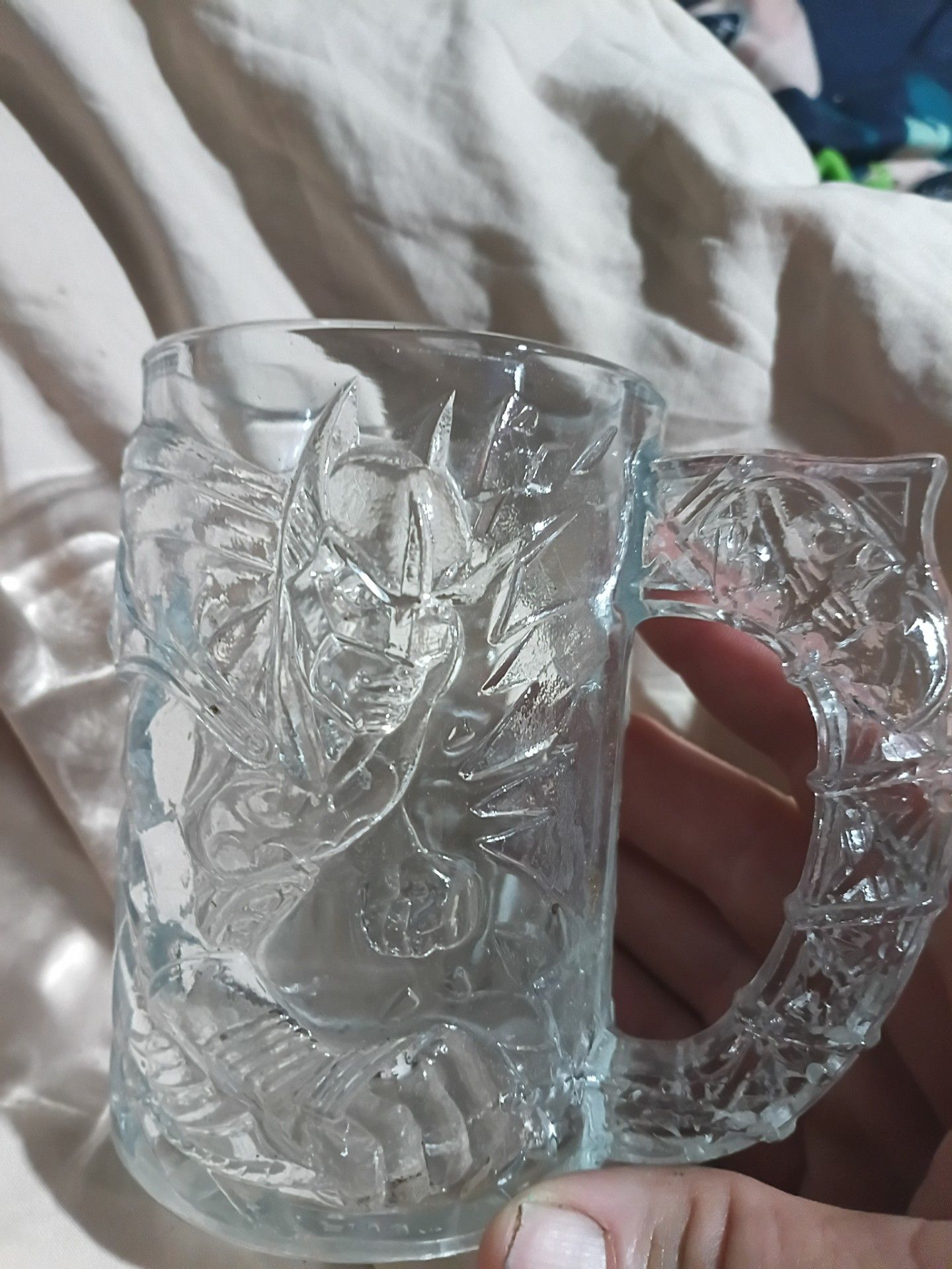 Set of 2 1995 batman forever Mcd's glasses