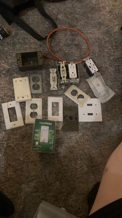 25$ Electrician Light Switches ect….