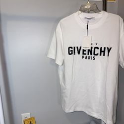 Givenchy Paris Black Logo Print 