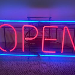 Neon Open Sign