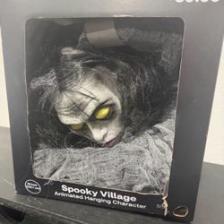 New Spooky Village Animated Hanging Character