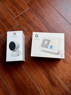 Google Nest Cam (2nd Gen) & Google Nest Hub (2nd Gen) Bundle