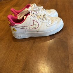 Woman’s Nike, Air Force One, dragon, fruit sneakers shipping available