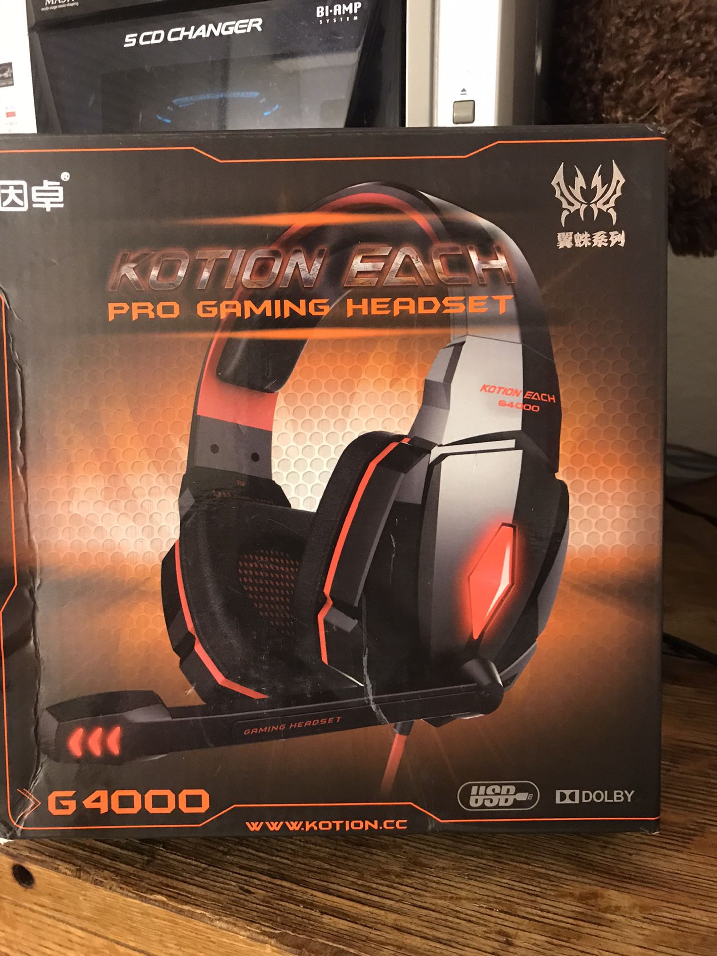 Kotion Each pro gaming headset pc 2 in Plug in &usb