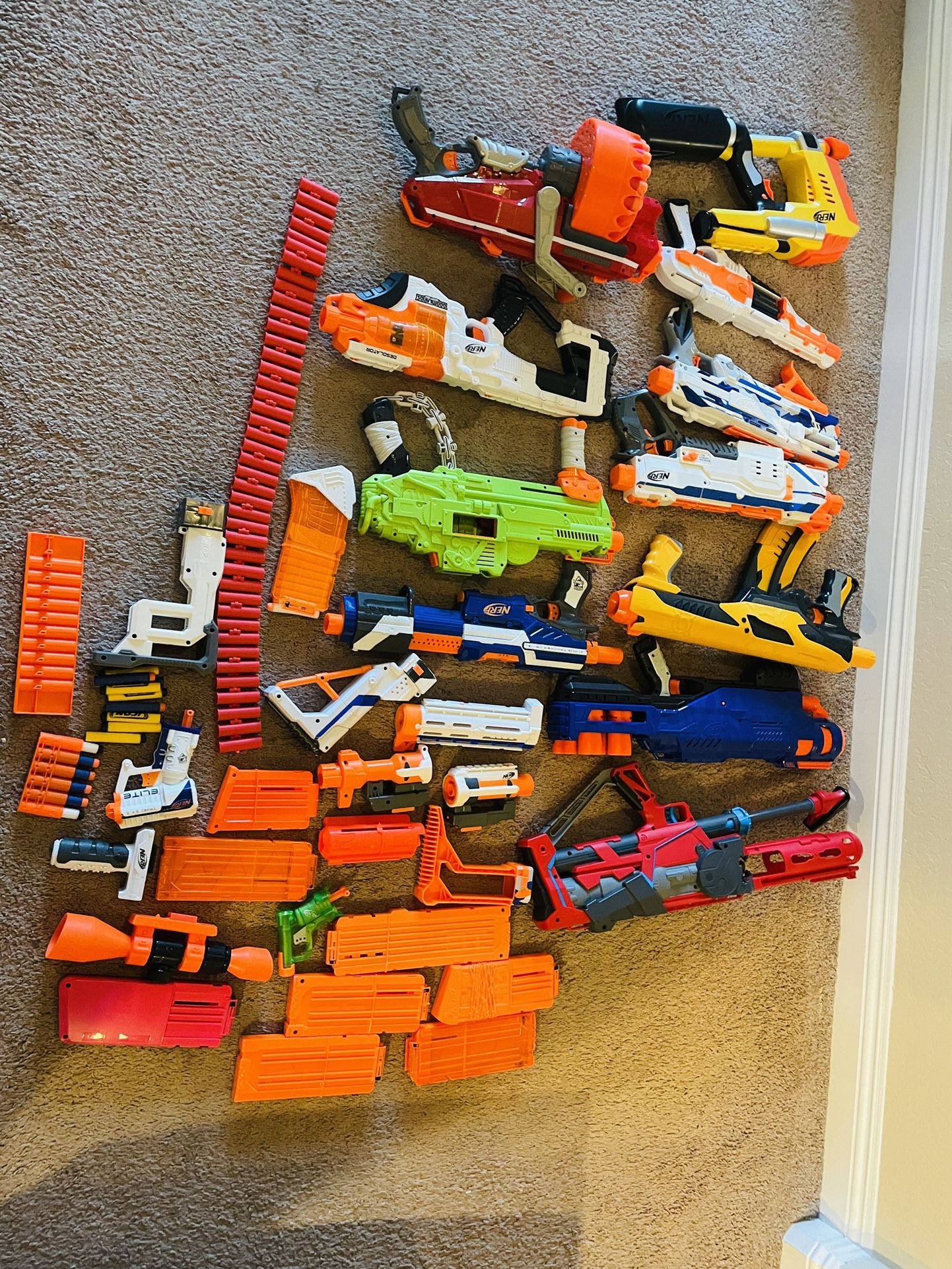 Nerf Gun collection