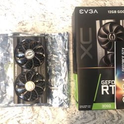 EVGA RTX  3060 12GB with BOX