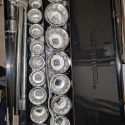 PITTSBURGH 1 in. Drive SAE Jumbo Socket Set, 21-Piece