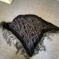 Beautiful Black Shawl 