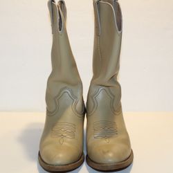 Vintage Landis Leather Boots Size 11 D 