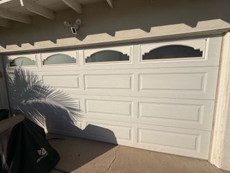 Double car garage door