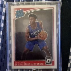 Shai Gilgeous-Alexander 2018-19 Donruss 