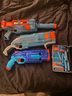 Nerf Blasters With Nerf Darts