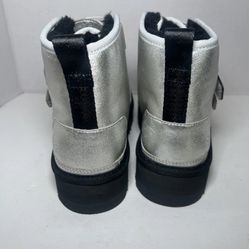 Silver Ugg Velcro Boots Neumel Us 4