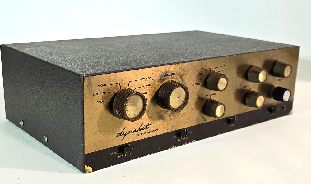 Vintage Dynakit Dynaco PAS-2 Stereo Tube Preamplifier AMP PAS 2 PAS2