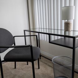 Desk With Glass Top