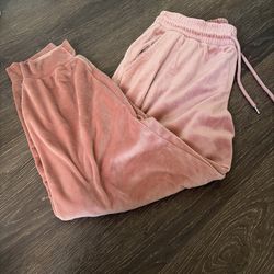 Pink Velvet, Women’s Sweatpants, Size Large