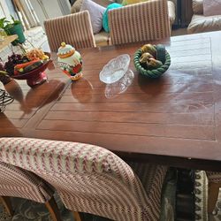 Touchstone Collection And 6 Dining Chairs 