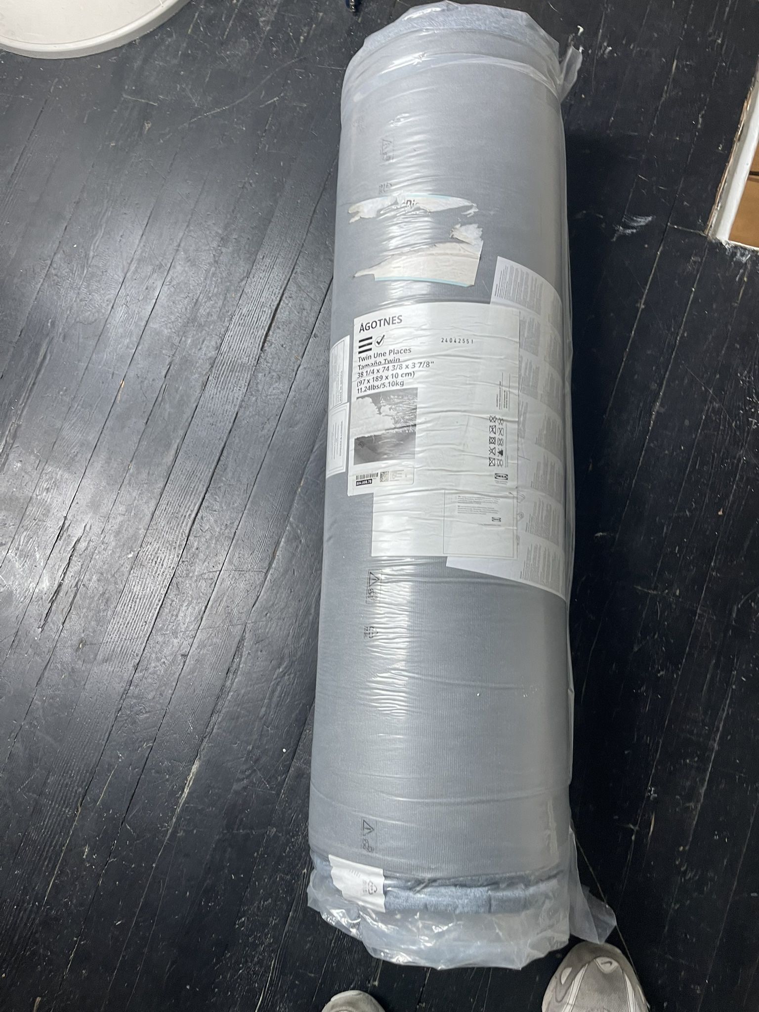 Two twin size mattresses