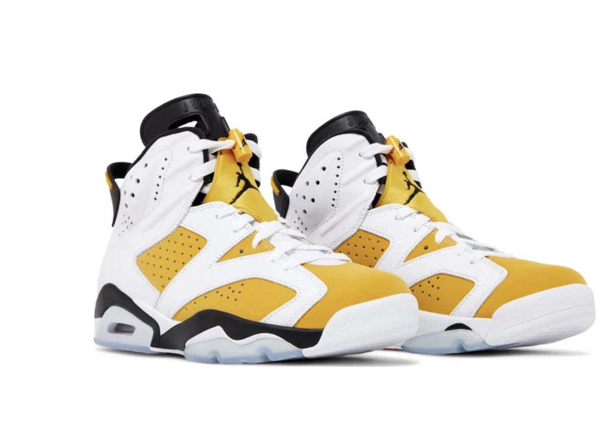 Air Jordan Retro 6 Yellow Ochre