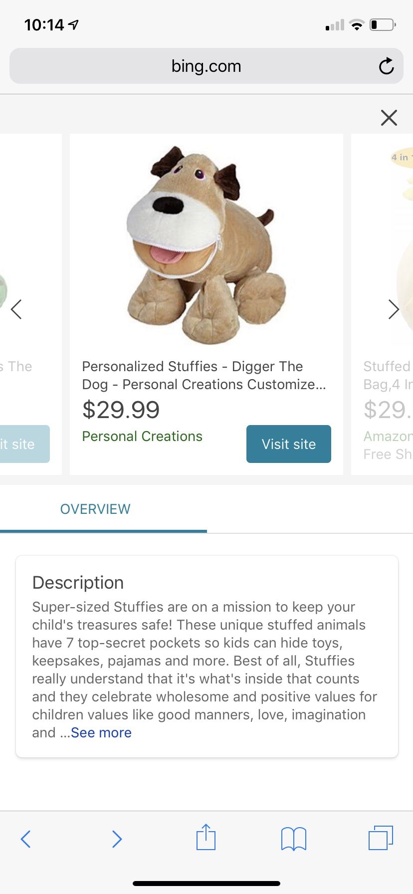 Stuffie - dog