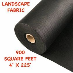 Commercial Grade Landscape Fabric --- Weed Block / Barrier - $80 (Delivery Available)