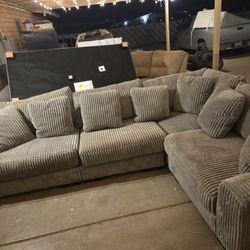 Beautiful Grey Sectional 