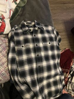 Men’s Lucky Brand Classic Fit long-sleeve flannel shirt, size M 