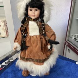 Eskimo Girl Doll 