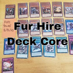 yugioh fur hire deck Yugioh Fur Hire Deck Core 15 Cards - Burst Protocol main image 1